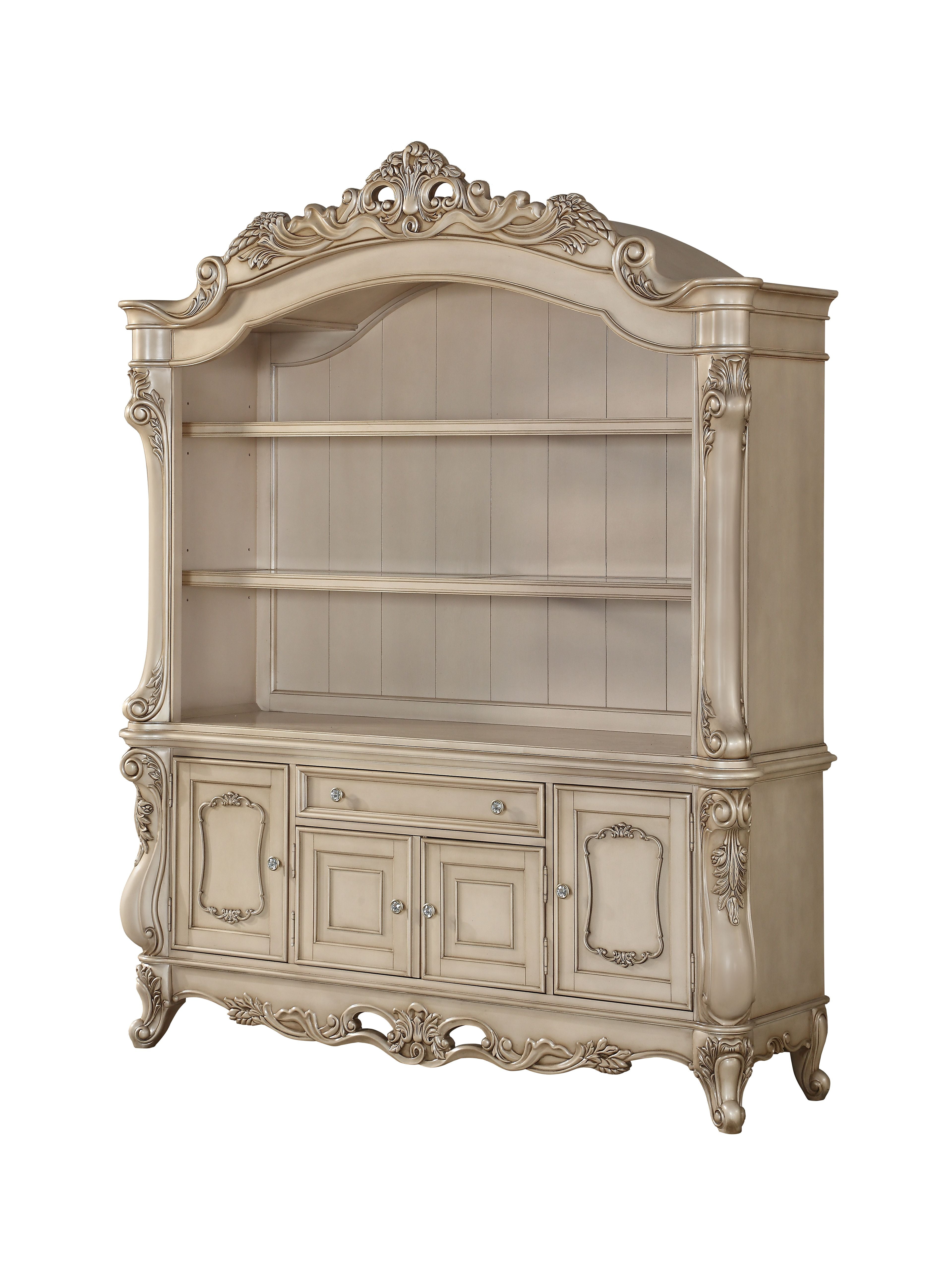 Gorsedd Executive Bookcase in Antique White