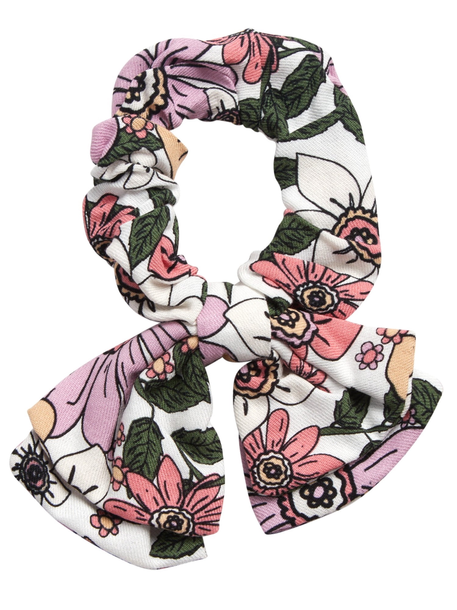 Jessica Simpson Girls' Tee, Dress and Hair Scrunchie Set, 3-Piece Sizes 4-6X