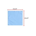 thumbnail image 4 of INSPIRAR CHIC Corbata de moño preatado para hombres con juegos de pañuelos a juego para negocios casuales en azul cielo, talla única, 4 of 5