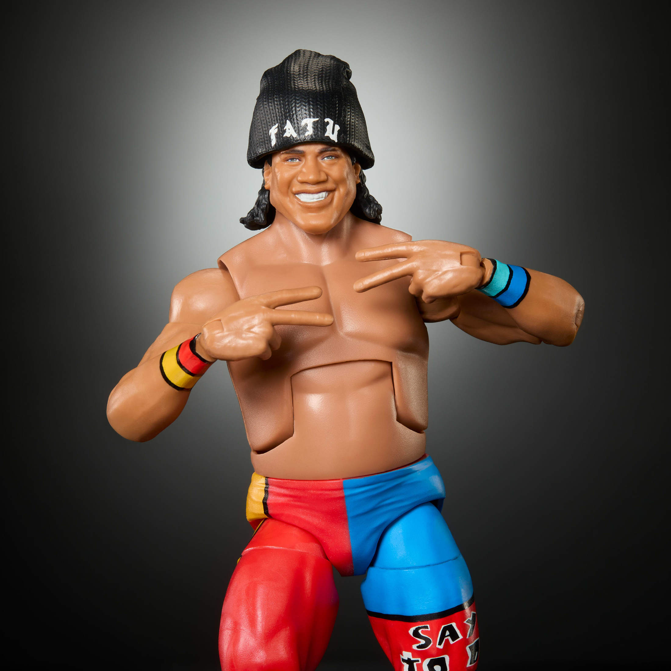 WWE Monday Night War Elite Collection Fatu Action Figure & Accessories 6-inch Collectible Set