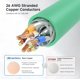 thumbnail image 5 of Cable Ethernet Matters Cat 6A, 10 Gbps, 38 m, blindado, verde, 5 of 8