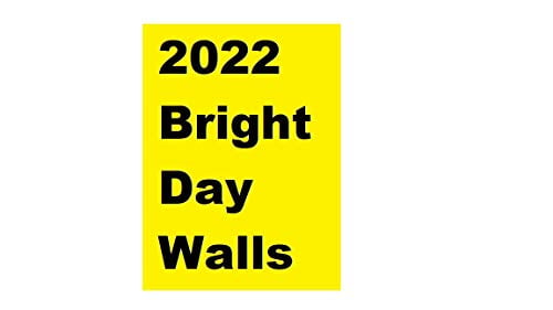 2022 Big Grids for Big Plans Wall Calendar by Bright Day, 16 Month 