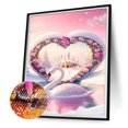 thumbnail image 2 of Diamond Painting 5D DIY Full Round Drill Swan Kit Arte Decoración del hogar (B6113) FLhrweasw Nuevo, 2 of 9