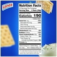 Lance Sandwich Crackers, Captain's Wafers Cream Cheese and Chives, 20