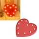 thumbnail image 3 of Luz Nocturna En Forma De Corazón, 10 Lámparas De Amor Blancos Calientes Con Batería De 10 Led Con Agujero De Gancho Para Niños Decoraciones De Habitaciones Regalos, 3 of 7