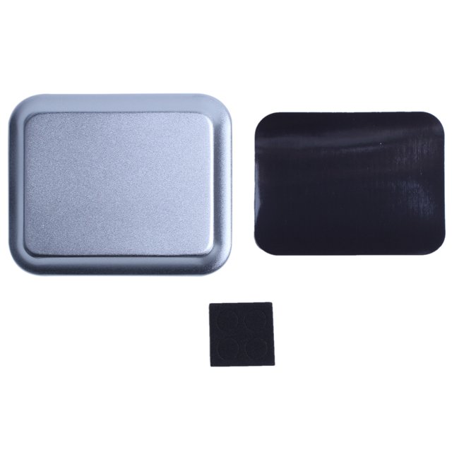 2X Useful Aluminum Alloy Screw Tray with Magnetic Pad for RC Model Phone Car Repair Tool Silver