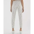 thumbnail image 3 of J. America Womenâ€™s MÃ©lange Fleece Joggers, 3 of 5