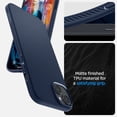thumbnail image 4 of Phone Case Spigen Liquid Air for iPhone 14 (2022) Navy Blue, 4 of 7