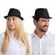 thumbnail image 1 of Sombrero Fedora Dress Up America Black para hombre y mujer, 1 of 4