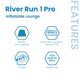 thumbnail image 3 of Salón flotante inflable Intex River Run 1 Pro de 100 kg, 3 of 6