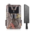 thumbnail image 1 of Camera 4G Trail Camera 20MP 1080P 0.3S Triggering Speed Infrared Night Vision Wildlife Camera for Animal Observation, 1 of 7
