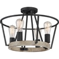 thumbnail image 2 of Four Light Semi-Flush Mount, 2 of 4