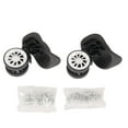 thumbnail image 2 of Roues de Bagage, 2 Pcs Roues de Bagage Roulettes de Bagage 360 Roues de Valise Bagage Magistralement Créées, 2 of 9