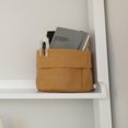 thumbnail image 2 of Washable Paper Storage Planter Bag; Round Bottom; Natural Brown, 2 of 2