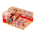 thumbnail image 4 of Juguetes de rompecabezas 3D DIY, papel y tablero de espuma EPS, kits de construcción de modelo de juguete DIY, cartón de papel para adultos, Cafetería Sunnimix Rompecabezas, 4 of 8