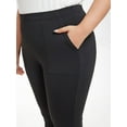 thumbnail image 4 of CurveSoul Plus Size High Waist Pocket Patched Leggings Stretch Workout Pants, 4 of 5