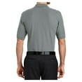 thumbnail image 2 of Yellow Rooster Men's Short Sleeve Silk Touch Polo with Pocket Cool Grey 4XL, 2 of 6