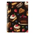thumbnail image 7 of FORMRS 1-Subject Spiral Notebook 8" x 5" College Ruled 60 Refillable Sheet, 2 Pack, Chocolate Cakes, 7 of 7