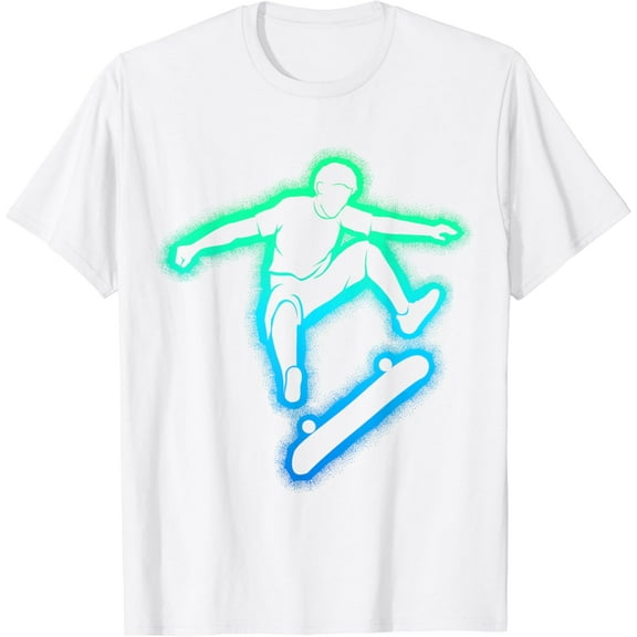 Skateboard Skater Skateboarding Skateboarder Kids Boys Men T-Shirt