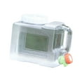 thumbnail image 3 of koolsoo Contenant d'Eau Seau de Stockage d'Eau Pichet Transparent, Réservoir de Stockage d'Eau Support de Stockage d'Eau pour Randonnée Lavage Réservoir de Camping 3 L, 3 of 9