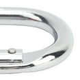 thumbnail image 1 of Mousqueton Type Argent et Rouge Équipement d'Escalade Extérieur Boucle de Sécurité Type O 25KN, 1 of 7
