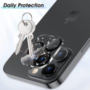 3-Pack HD Tempered Glass Camera Lens Protector for iPhone 14 Pro / iPhone 14 Pro Max