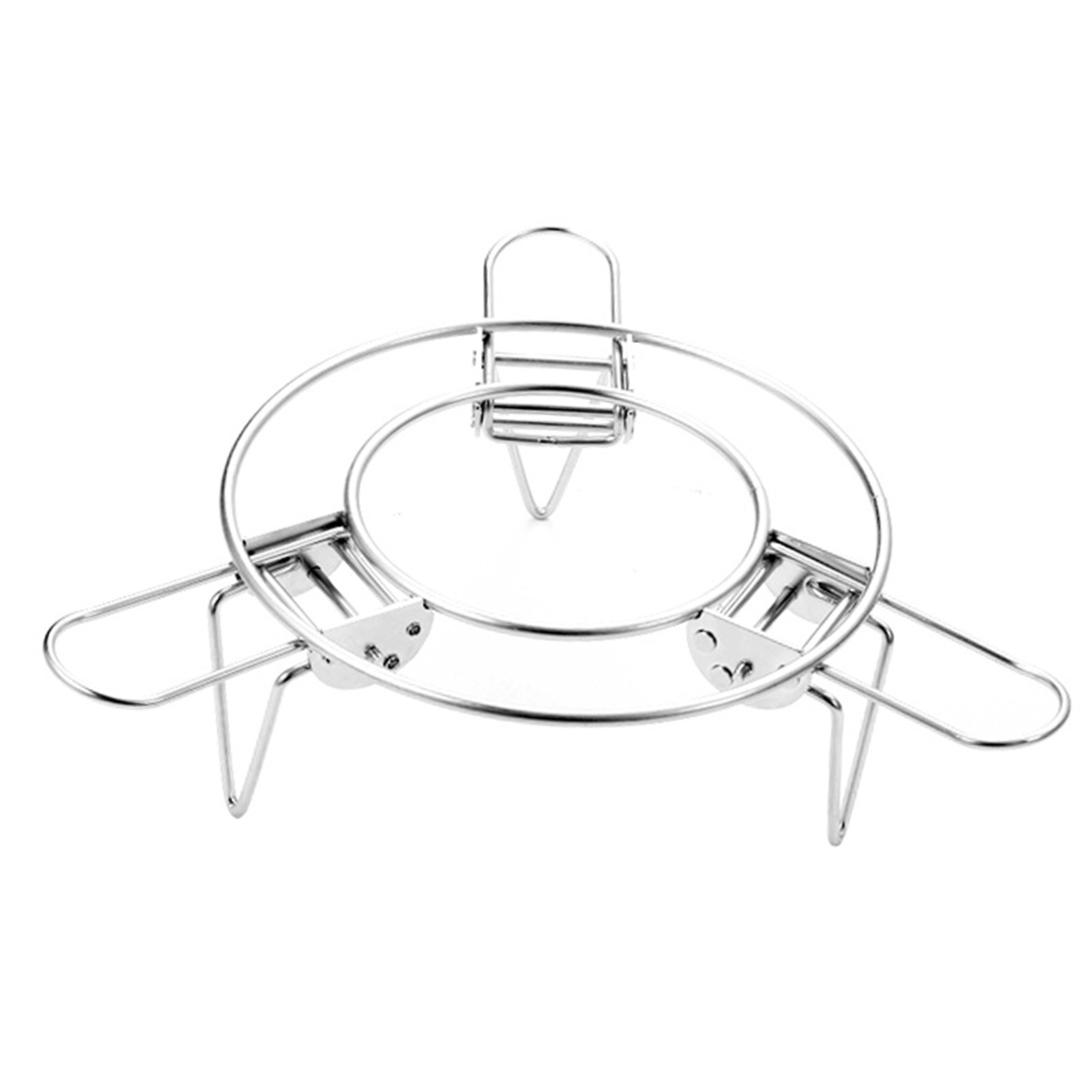 Stainless Steel Cooking Steaming Racks Stretchable Insert Cooking