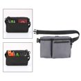 thumbnail image 6 of Portable Fanny Pack Electrician Care Workers Waist Bag for s Workout Belt Organizer Nursing Accessories Hip - Grey, 22x5x15cm, 6 of 10