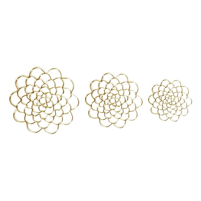 Porta arreglos florales Porta arreglos florales Ramo Twist Reutilizable Redondo oro 4 5 6 pulgadas