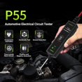 thumbnail image 2 of P55 Probador de Circuito Eléctrico para Automóvil Sonda de Potencia Diagnóstico de Escaneo Probador de Batería de 12 V/24 V Herramienta de Diagnóstico Automotriz, 2 of 5
