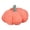 Pink, variant on Fluffy Curly Fleece Pumpkin Throw Pillow, 7.87in Round Fall Harvest Sofa Decor Cushion