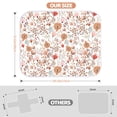 thumbnail image 2 of Cambiadores de pañales para bebé, cambiador de flores, 3 capas impermeables, almohadillas absorbentes plegables para mujeres, almohadillas reutilizables para incontinencia para pacientes de 24.0 x 30., 2 of 5