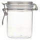 thumbnail image 2 of Plastic Sealed Jar Food Storage Jars Container 12.00X11.50X9.50CM Transparent Airtight Canister 1Pcs, 2 of 3