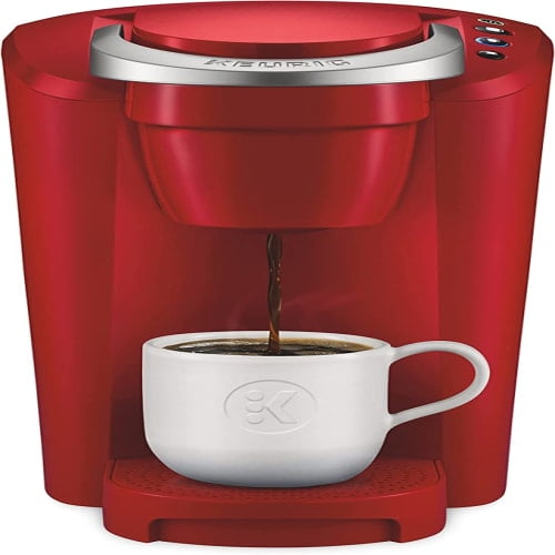 Keurig K-Compact Machine à Café Dosette K-Cup, avec Réservoir Amovible Mince, Économe en Énergie, Rouge