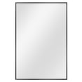 thumbnail image 2 of Full Length Floor Mirror Wall Mounted Rectangle Black 36"x24", 2 of 9