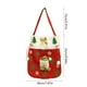 thumbnail image 3 of Bolsa De Tela Para Dulces Bolsa de tela roja con apliques para regalo de dulces (25 x 19 x 15 cm) con cinta decorativa (paquete de 1) JASKFLY, 3 of 6