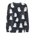 thumbnail image 4 of Towmus Halloween Sweatshirt for Women Casual Long Sleeve Crewneck Pullover Tops Funny Graphic Pumpkin Cute Print Blouses, 4 of 4