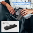 thumbnail image 2 of DODOXCX Portable Bluetooth Printer - Wireless Thermal Mini Travel Printer for iOS, Android, Laptop - Inkless Printer with A4/US Letter Support, 2 of 6