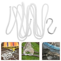 Masteelf 1 Set Heavy Duty Tree Swing Strap Hanging Kit Tree Swing Rope Hanging Strap Hammock Supplies Adjustable Tree Rope Swing Kit