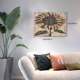 thumbnail image 2 of Balery USA Sunflower Flag Pattern Canvas Decorative Picture – 30x40in Premium Wall Art, Modern Canvas Print for Home Decor（Horizontal）, 2 of 6