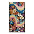 thumbnail image 5 of Garronmavis Retro Flower Power Car Seat Towel Covers Yoga Towel Car Seat Cover Portable, 5 of 7