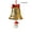 A, variant on Dserfhy Christmas Bell Ornaments Xmas Tree Hanging Jingle Bell with Santa Claus/Elk/Penguin Ornaments for Holiday Home Tree Decor