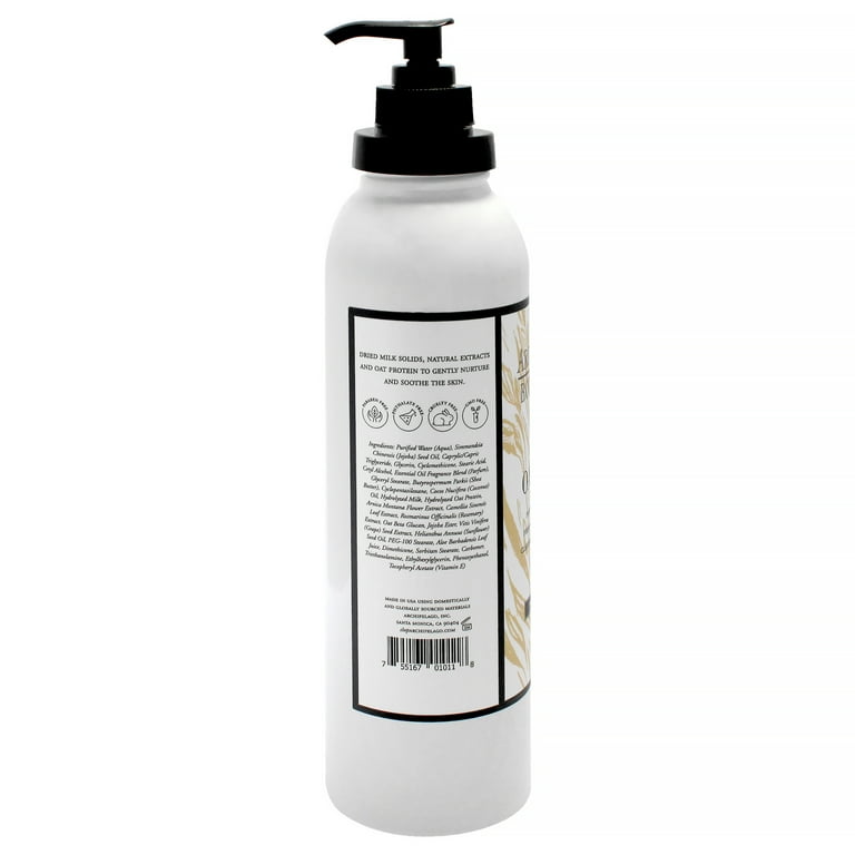 Archipelago Botanicals Body Lotion, Oat Milk Moisturizer, 18 oz