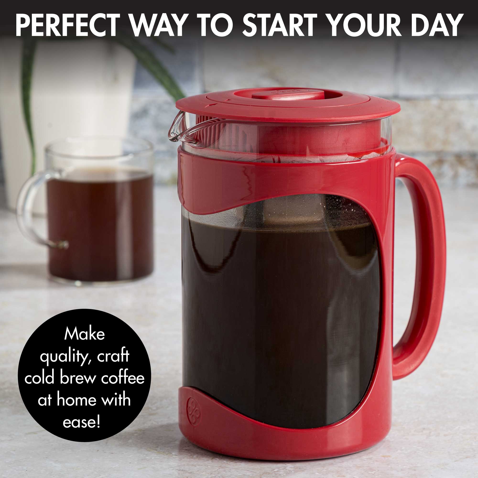 Primula Burke Deluxe Cold Brew Coffee Maker, 6 Cup photo 2