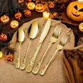 thumbnail image 1 of Lindbes 40-Piece Luxurious Vintage-Style Stainless Steel Cutlery Set for 8 - Durable Flatware with Knife/Fork/Spoon  Utensil Set  Dishwasher Safe  Rust-Resistant  and Easy to Clean for Ho, 1 of 6