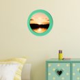 thumbnail image 3 of 6inch Photo Frame Smooth Surface Fine Workmanship Round Wall Mounted Picture Storage Holder Home Supply, 3 of 4