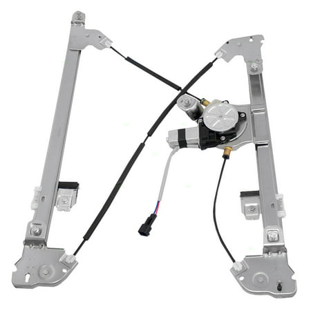 BROCK Power Window Lift Regulator with Motor Assembly Driver Front Replacement for Ford F150 F-150 Lincoln Pickup Truck