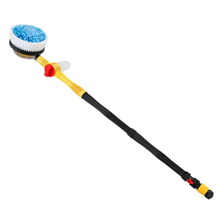 Car Wash Brush Cleaning Kit 360° Spin Mop Microfiber Detachable Extendable  Nozzl