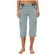 thumbnail image 3 of WILLBEST Pantalones Casuales de Verano para Mujer, Pantalones de Bolsillo para Exteriores, Pantalones Cortos Cargo Holgados, Monos Cortos, Ropa Deportiva Ligera y Cómoda XXXL, 3 of 6