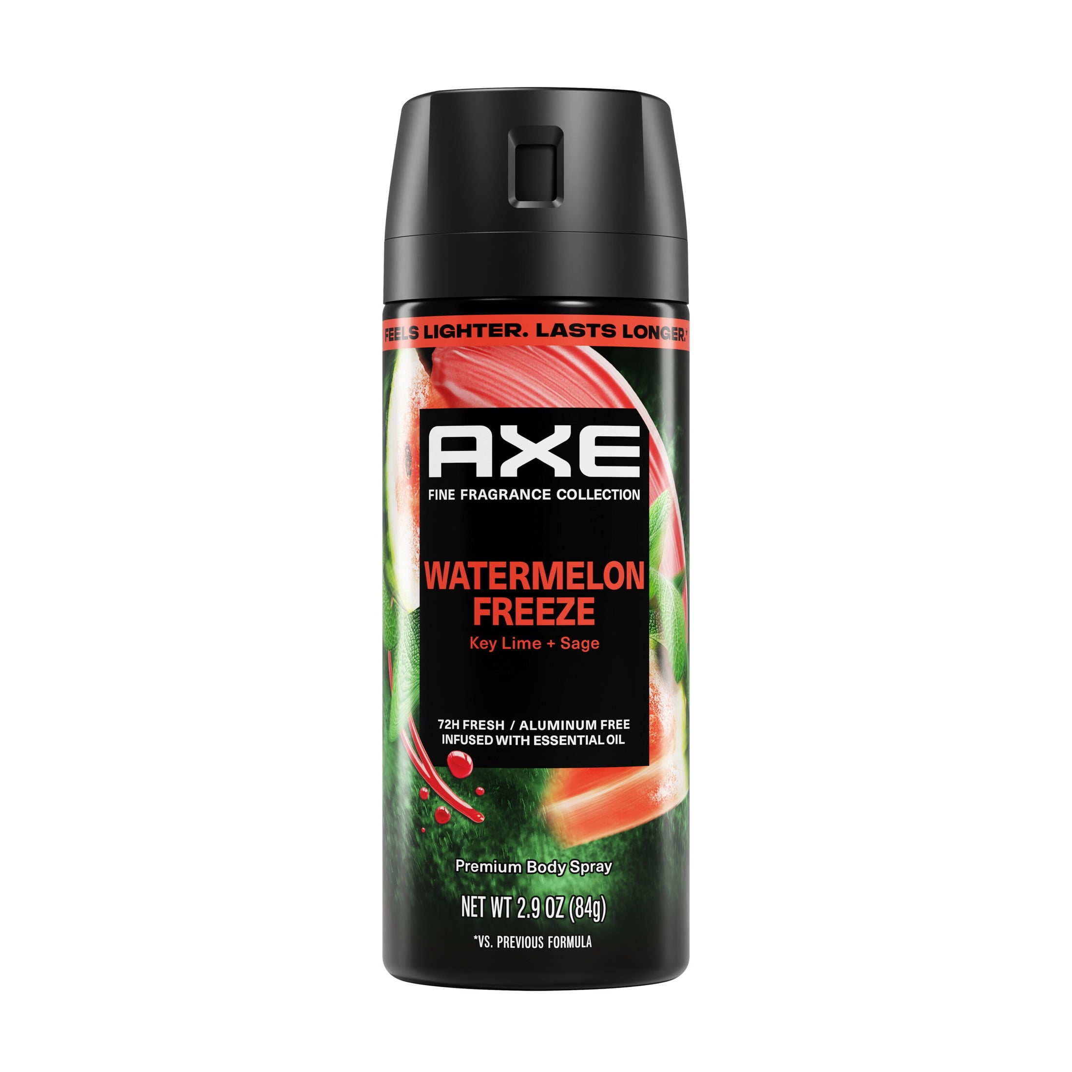 AXE Fine Fragrance Collection Body Spray 72 Hour Freshness Cherry